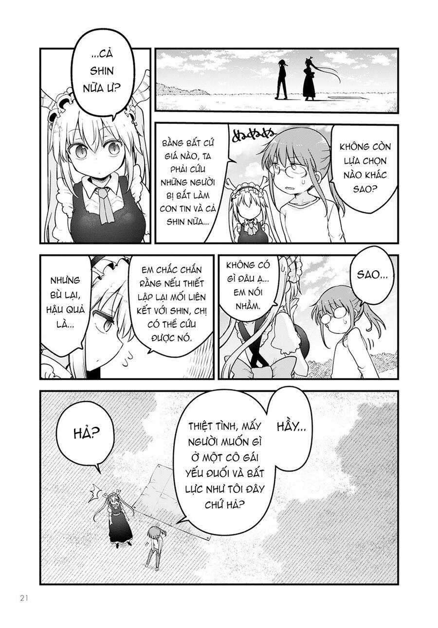 Cuộc Sống Trả Ơn Của Nàng Rồng Tohru! Chapter 141 trang 16