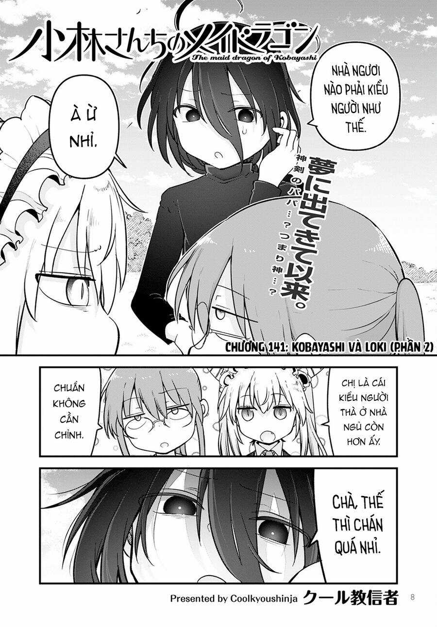 Cuộc Sống Trả Ơn Của Nàng Rồng Tohru! Chapter 141 trang 3