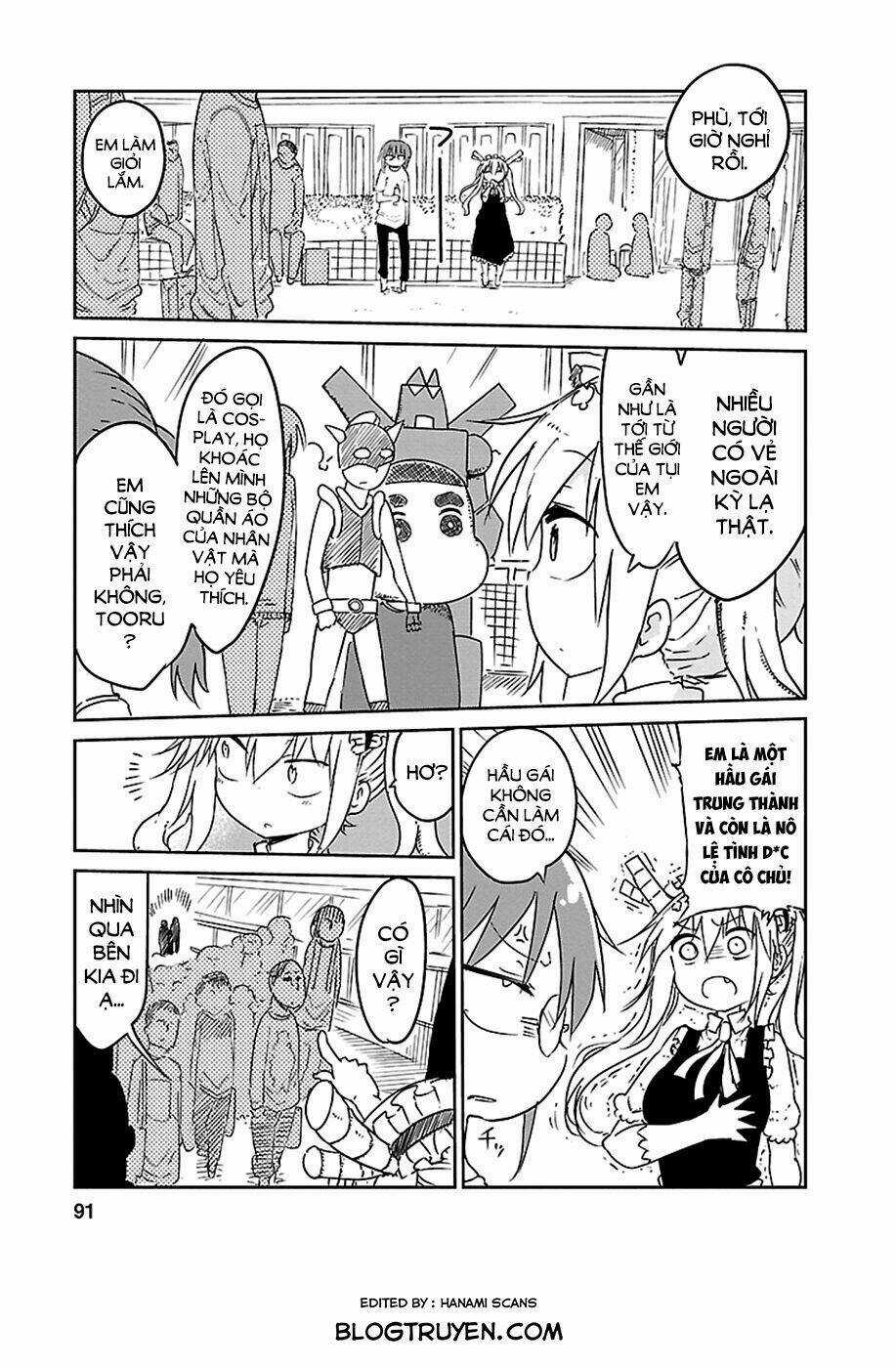 Cuộc Sống Trả Ơn Của Nàng Rồng Tohru! Chapter 17 trang 5