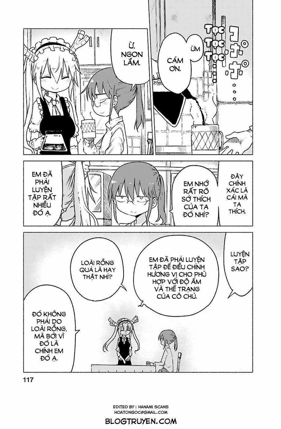 Cuộc Sống Trả Ơn Của Nàng Rồng Tohru! Chapter 19 trang 3