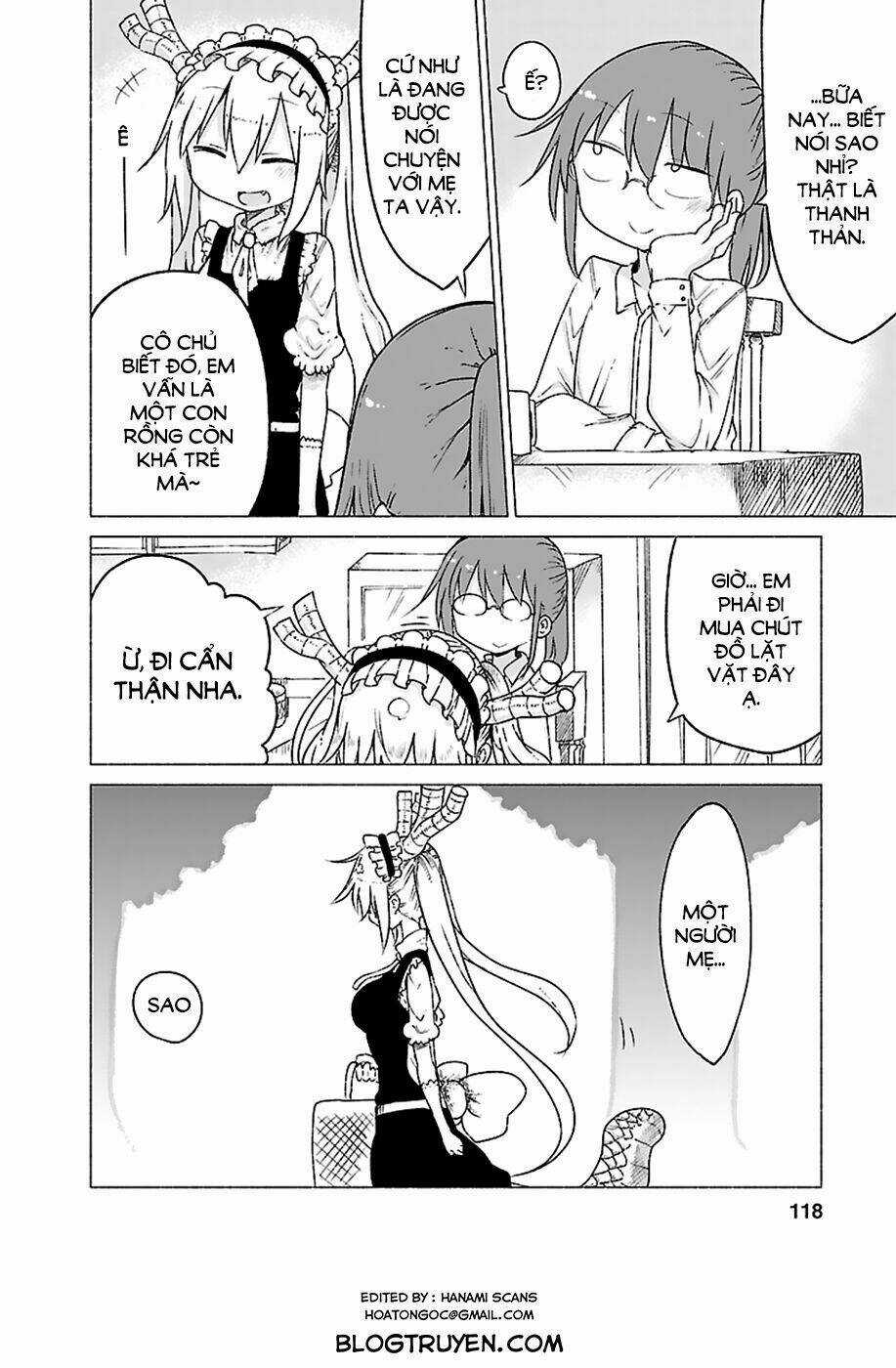 Cuộc Sống Trả Ơn Của Nàng Rồng Tohru! Chapter 19 trang 4