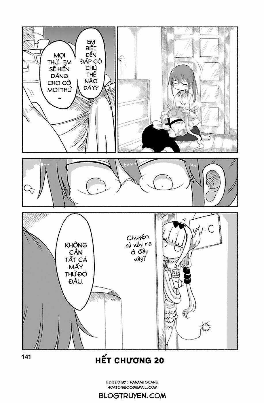 Cuộc Sống Trả Ơn Của Nàng Rồng Tohru! Chapter 20 trang 13