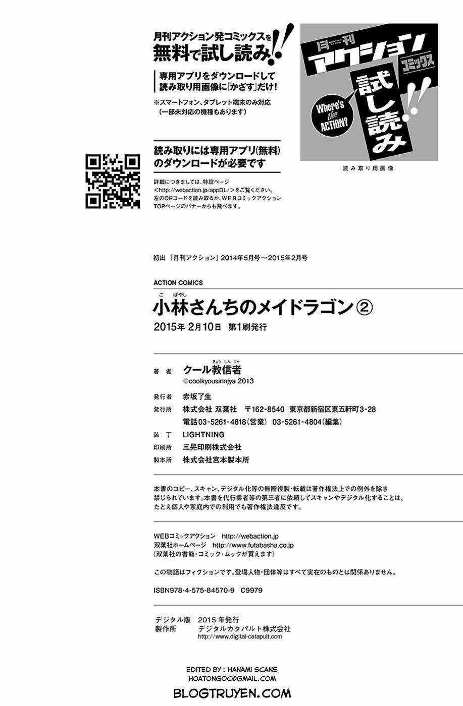 Cuộc Sống Trả Ơn Của Nàng Rồng Tohru! Chapter 20 trang 16