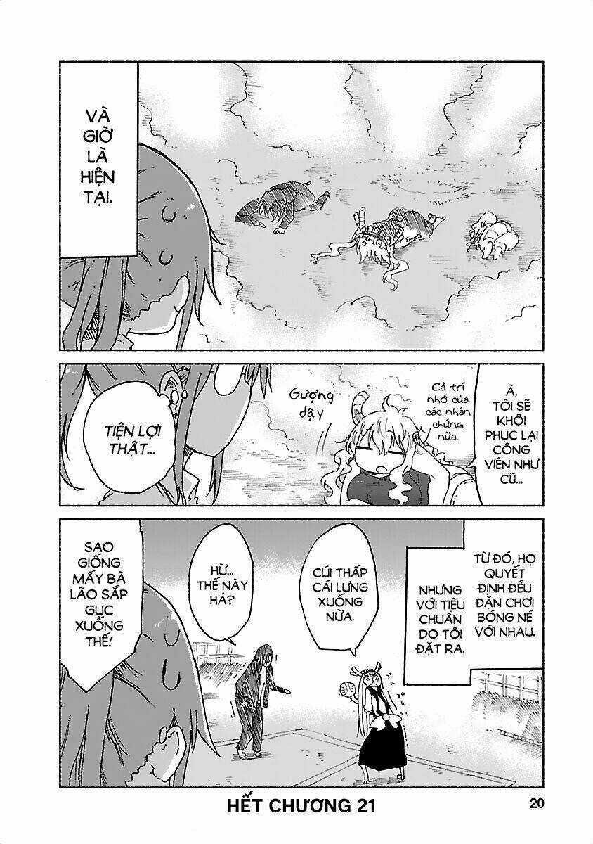 Cuộc Sống Trả Ơn Của Nàng Rồng Tohru! Chapter 21 trang 20