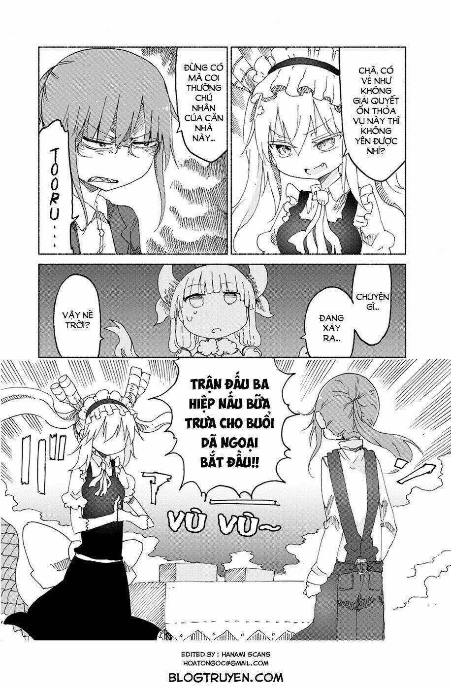 Cuộc Sống Trả Ơn Của Nàng Rồng Tohru! Chapter 23 trang 3