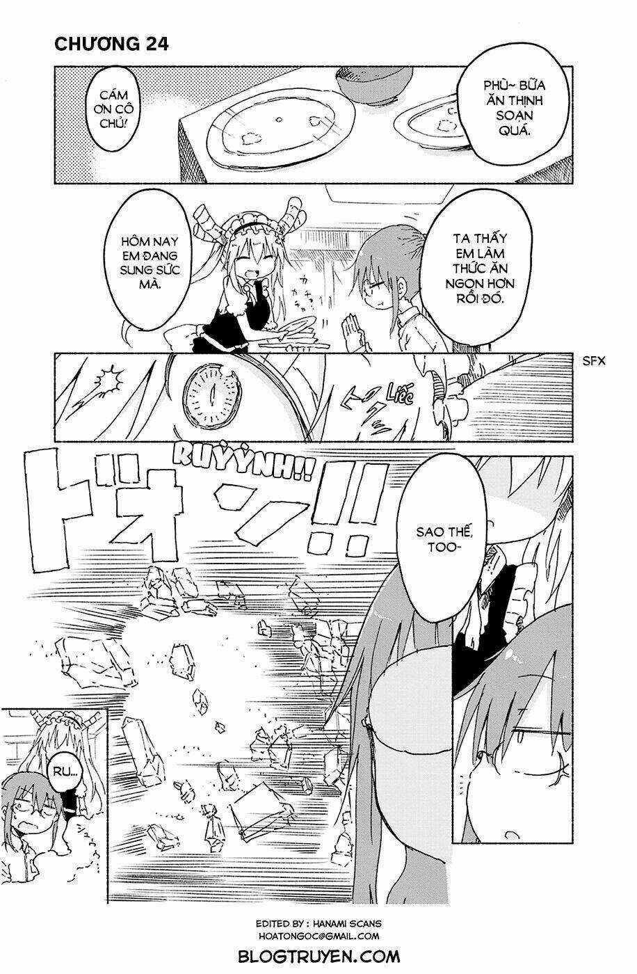 Cuộc Sống Trả Ơn Của Nàng Rồng Tohru! Chapter 24 trang 1
