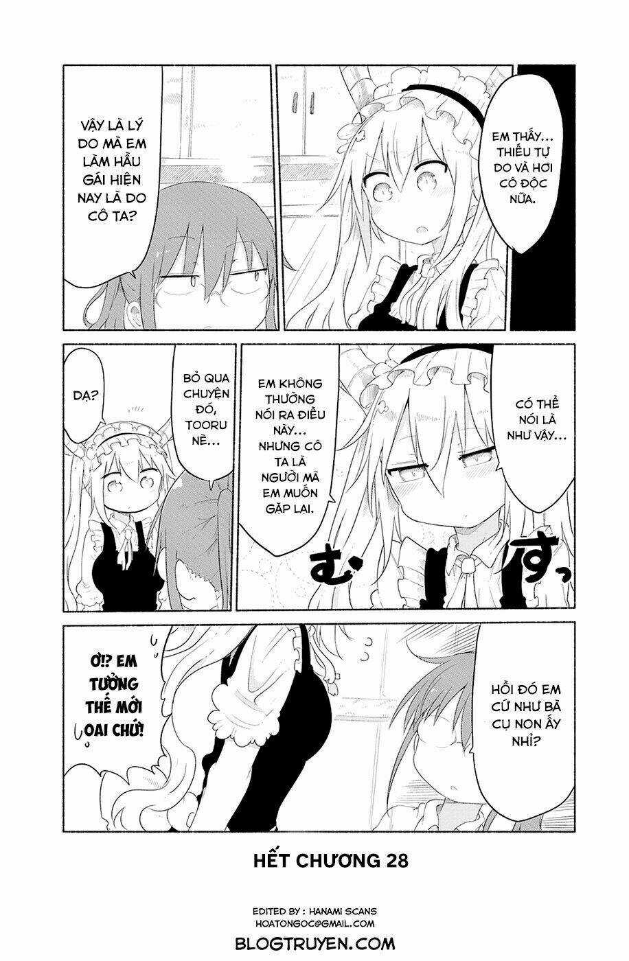 Cuộc Sống Trả Ơn Của Nàng Rồng Tohru! Chapter 28 trang 12