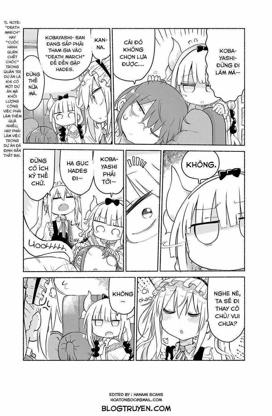 Cuộc Sống Trả Ơn Của Nàng Rồng Tohru! Chapter 34 trang 3