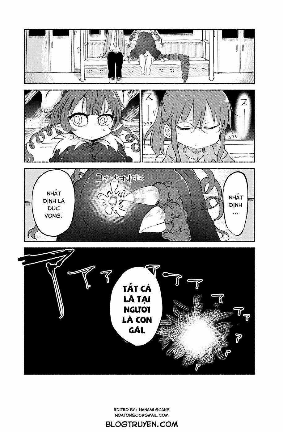 Cuộc Sống Trả Ơn Của Nàng Rồng Tohru! Chapter 36 trang 11