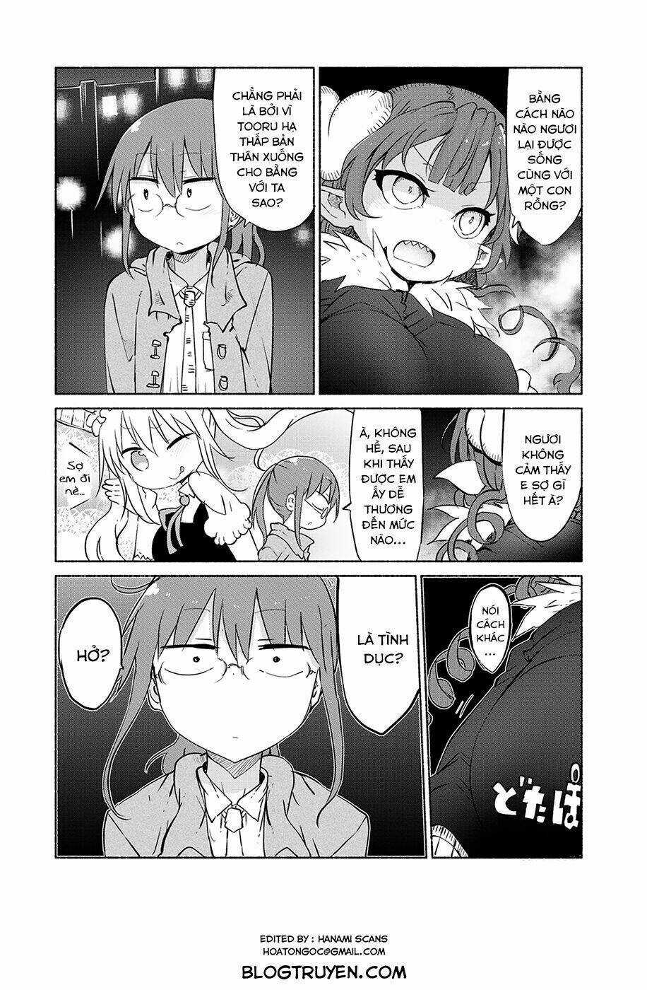 Cuộc Sống Trả Ơn Của Nàng Rồng Tohru! Chapter 36 trang 3