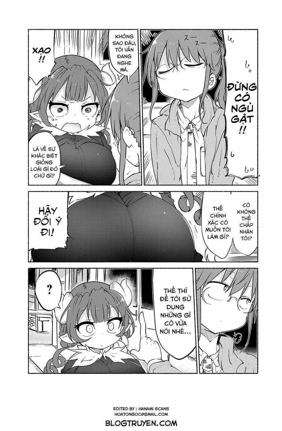 Cuộc Sống Trả Ơn Của Nàng Rồng Tohru! Chapter 36 trang 8