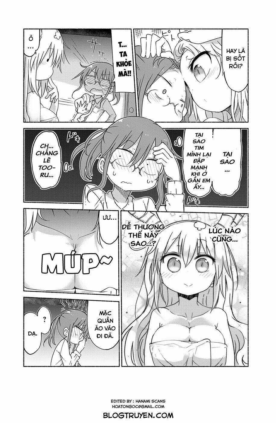 Cuộc Sống Trả Ơn Của Nàng Rồng Tohru! Chapter 37 trang 3