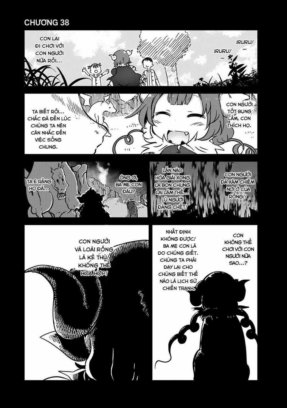 Cuộc Sống Trả Ơn Của Nàng Rồng Tohru! Chapter 38 trang 2