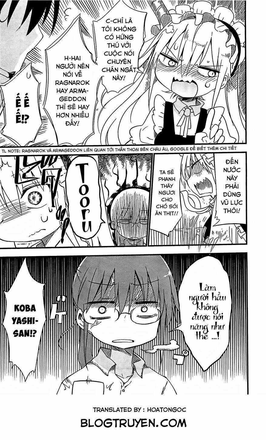 Cuộc Sống Trả Ơn Của Nàng Rồng Tohru! Chapter 4 trang 7