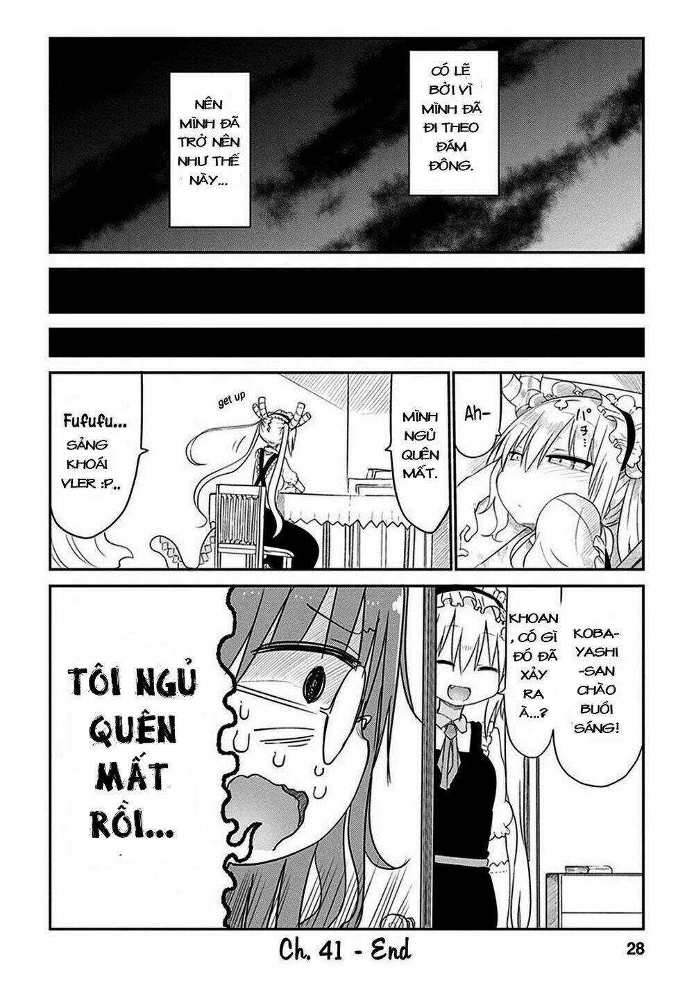 Cuộc Sống Trả Ơn Của Nàng Rồng Tohru! Chapter 41 trang 12