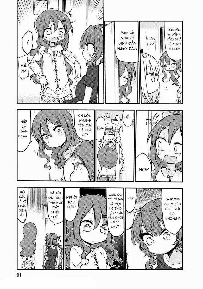 Cuộc Sống Trả Ơn Của Nàng Rồng Tohru! Chapter 45 trang 9