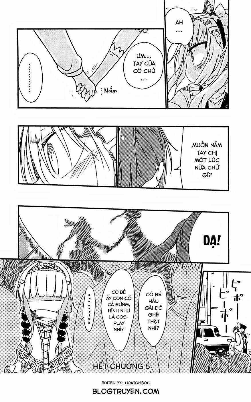 Cuộc Sống Trả Ơn Của Nàng Rồng Tohru! Chapter 5 trang 12