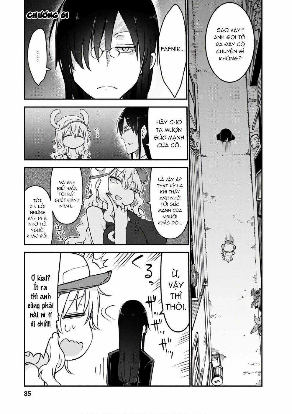 Cuộc Sống Trả Ơn Của Nàng Rồng Tohru! Chapter 61 trang 1