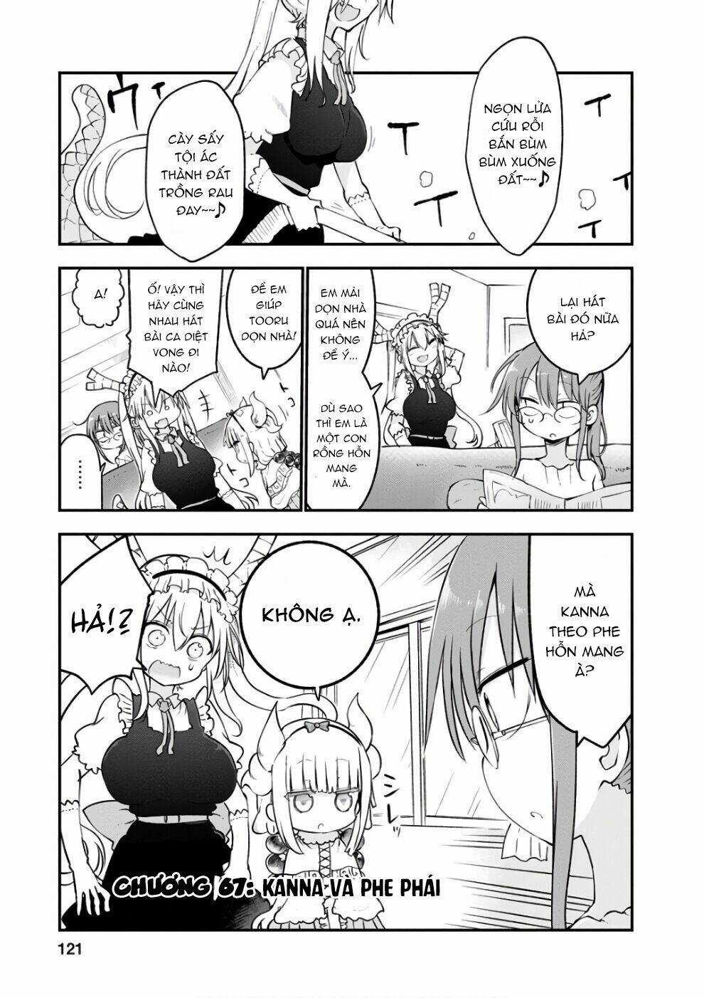Cuộc Sống Trả Ơn Của Nàng Rồng Tohru! Chapter 67 trang 1