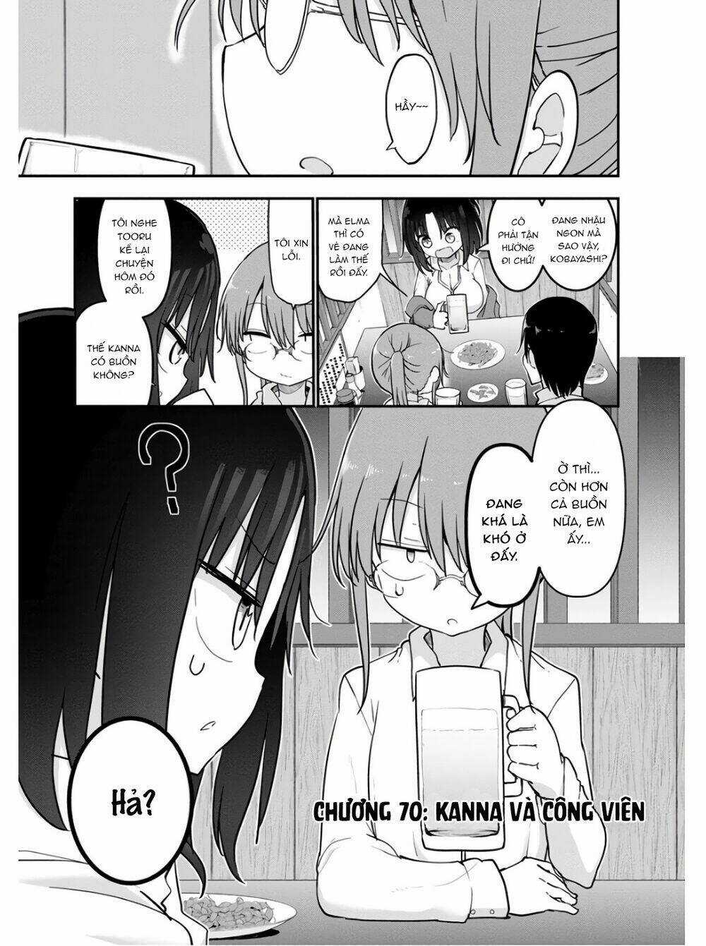 Cuộc Sống Trả Ơn Của Nàng Rồng Tohru! Chapter 70 trang 1
