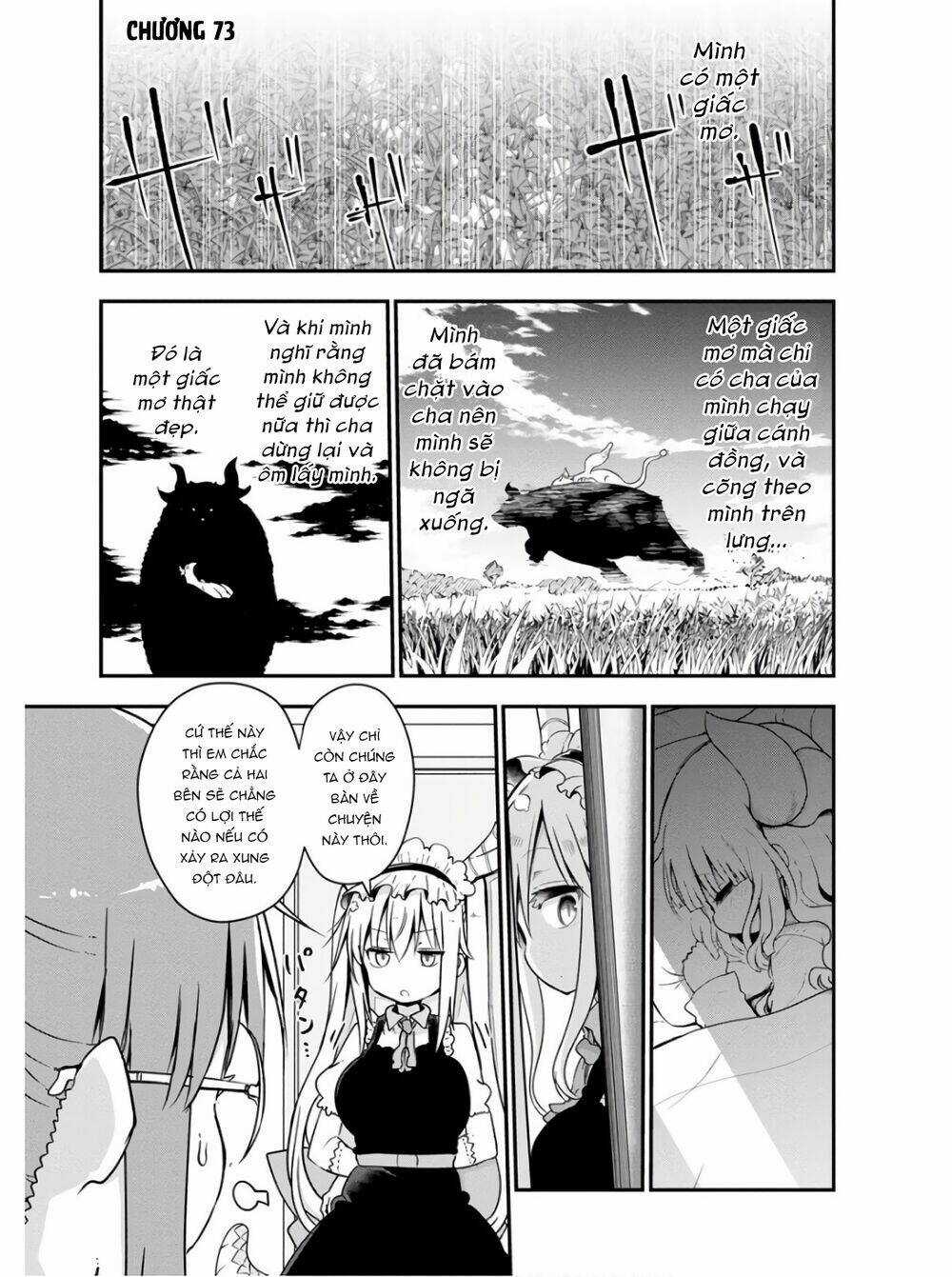 Cuộc Sống Trả Ơn Của Nàng Rồng Tohru! Chapter 73 trang 1