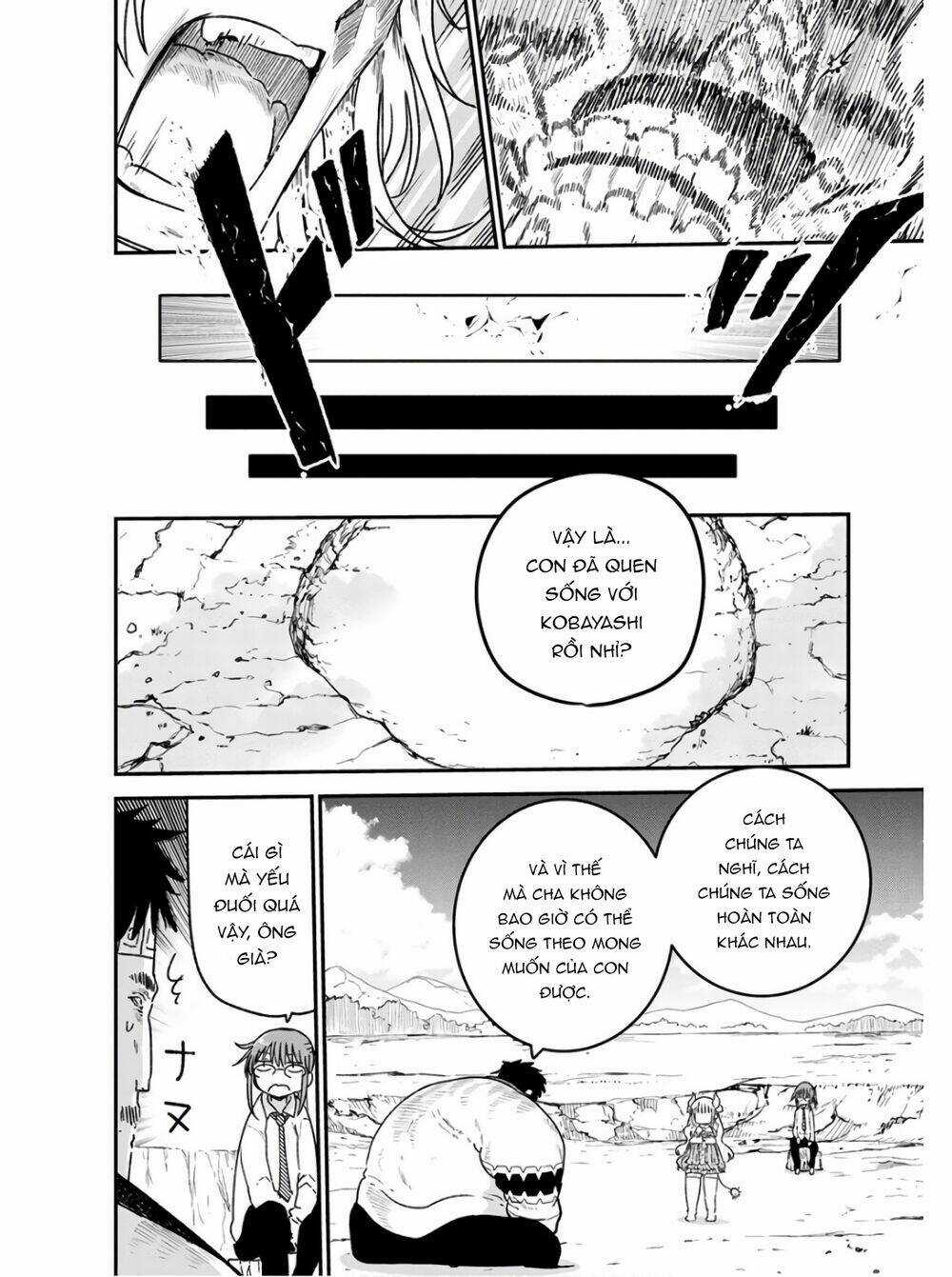 Cuộc Sống Trả Ơn Của Nàng Rồng Tohru! Chapter 77 trang 12