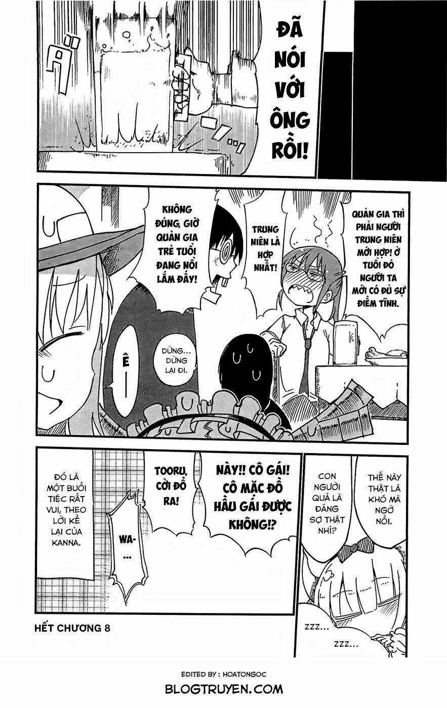 Cuộc Sống Trả Ơn Của Nàng Rồng Tohru! Chapter 8 trang 11