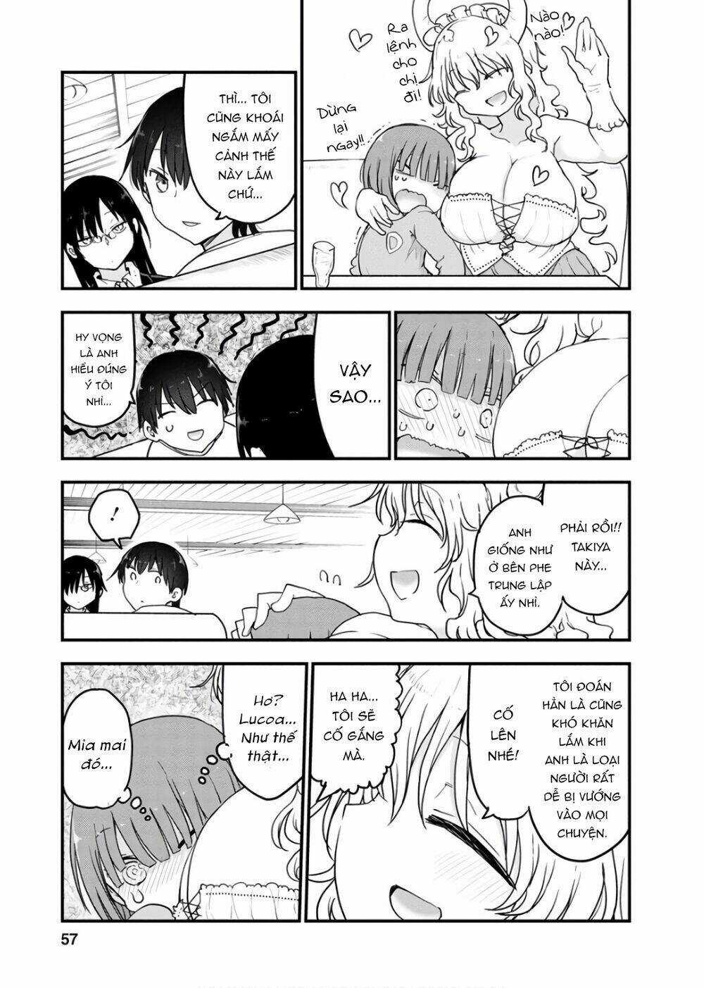 Cuộc Sống Trả Ơn Của Nàng Rồng Tohru! Chapter 82 trang 9