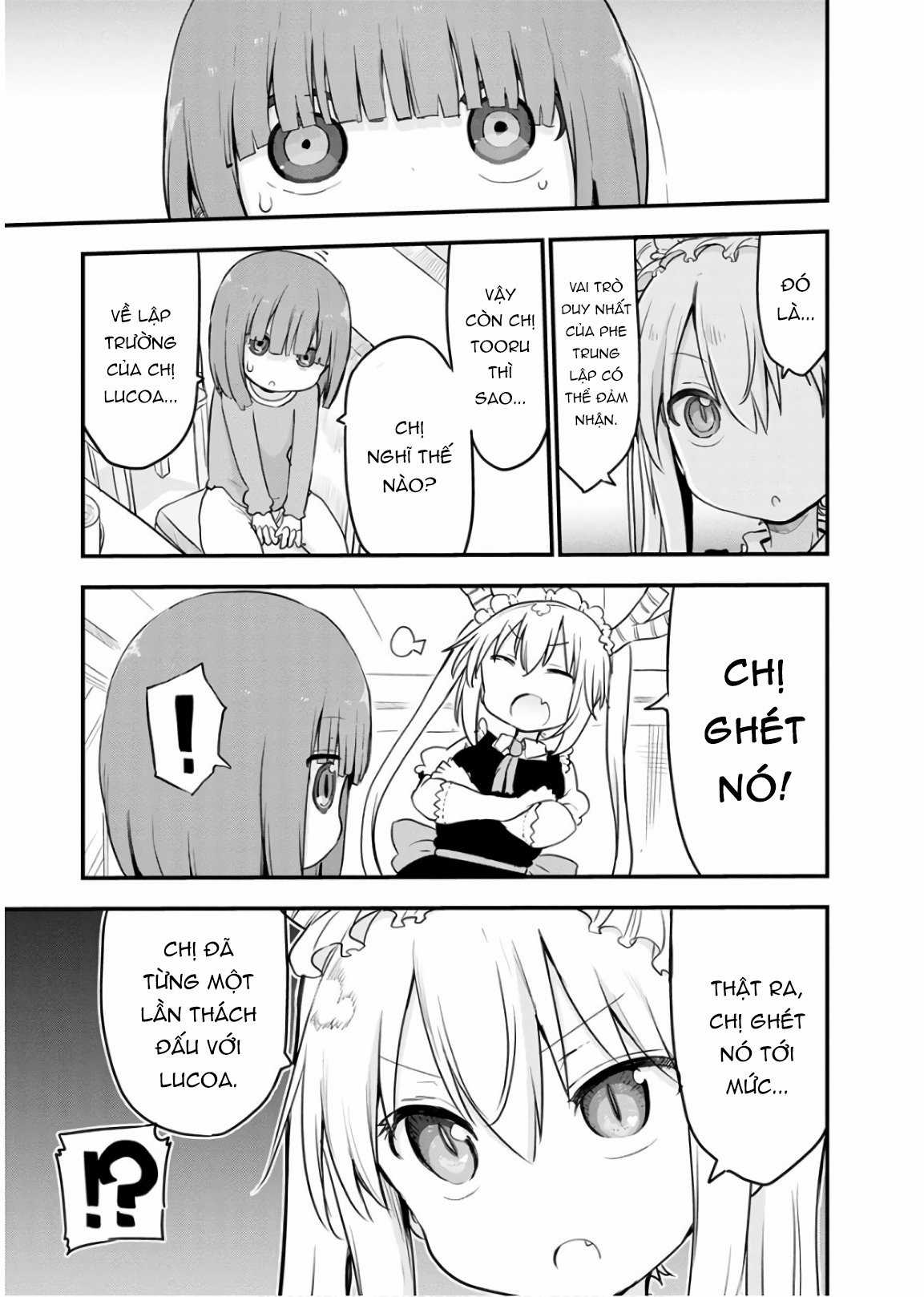 Cuộc Sống Trả Ơn Của Nàng Rồng Tohru! Chapter 87: "Shouta và Lucoa của phe trung lập" trang 7