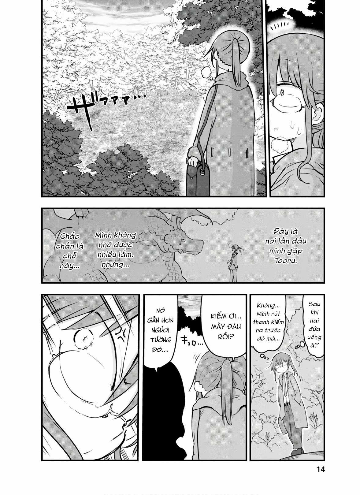 Cuộc Sống Trả Ơn Của Nàng Rồng Tohru! Chapter 88: "Kobayashi và giọng nói" trang 10