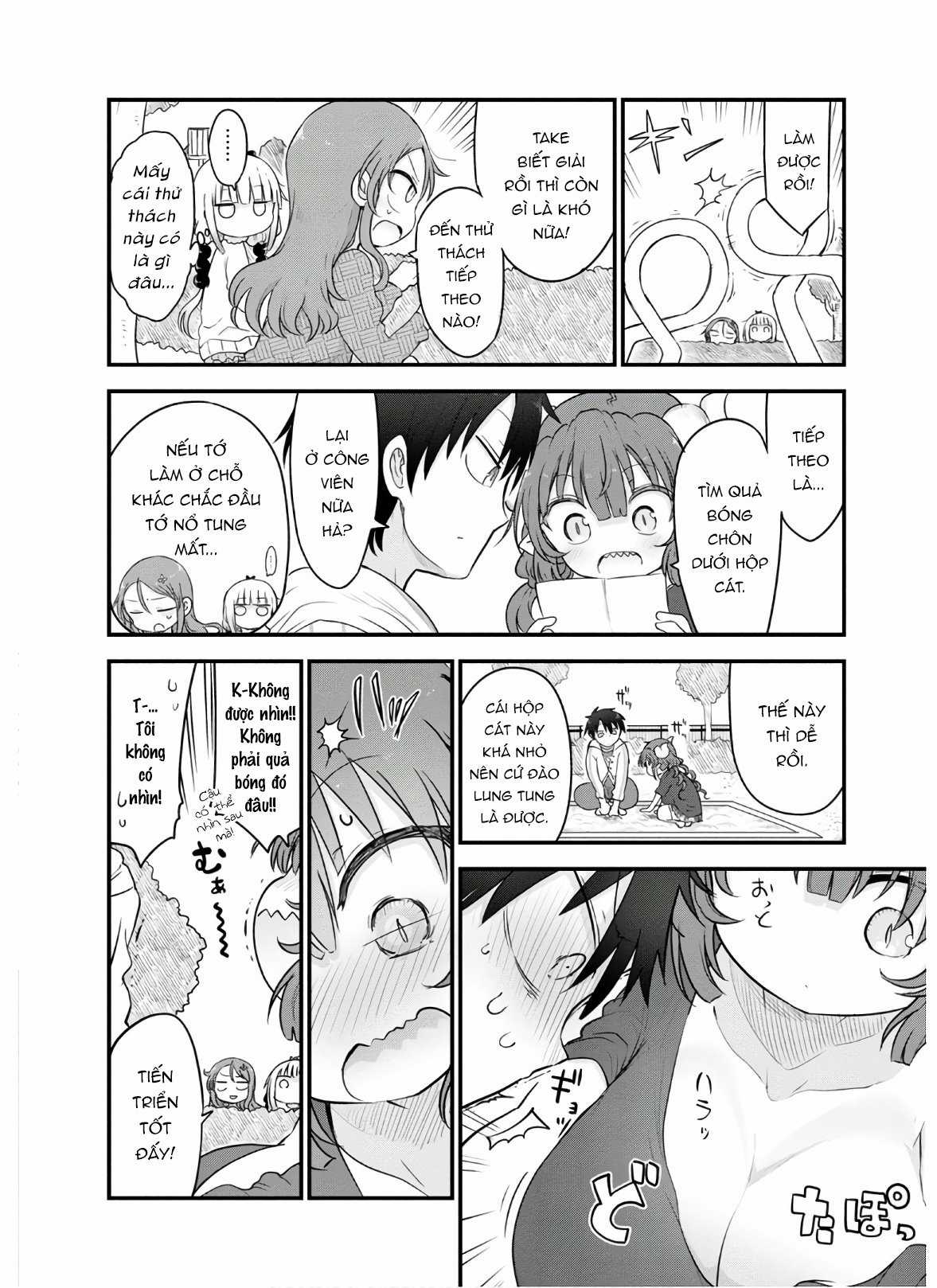 Cuộc Sống Trả Ơn Của Nàng Rồng Tohru! Chapter 89: "Iruru và tình yêu (?)" trang 10