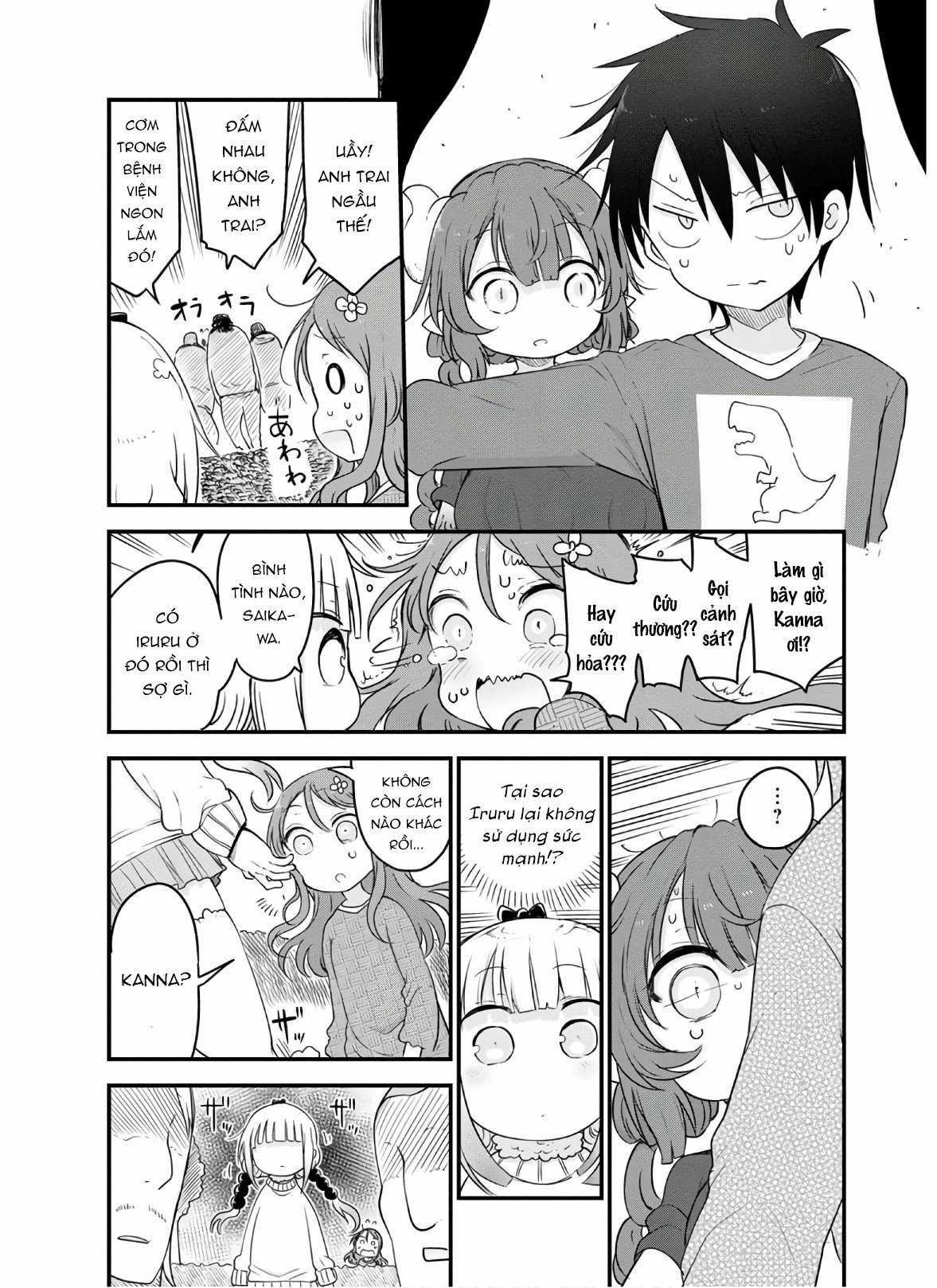 Cuộc Sống Trả Ơn Của Nàng Rồng Tohru! Chapter 89: "Iruru và tình yêu (?)" trang 12