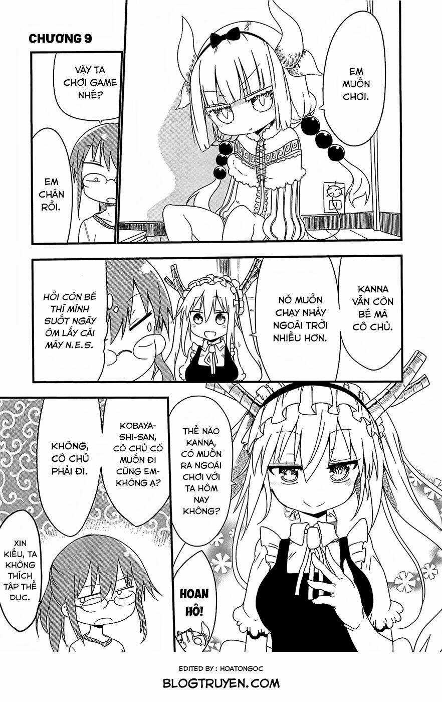 Cuộc Sống Trả Ơn Của Nàng Rồng Tohru! Chapter 9 trang 0