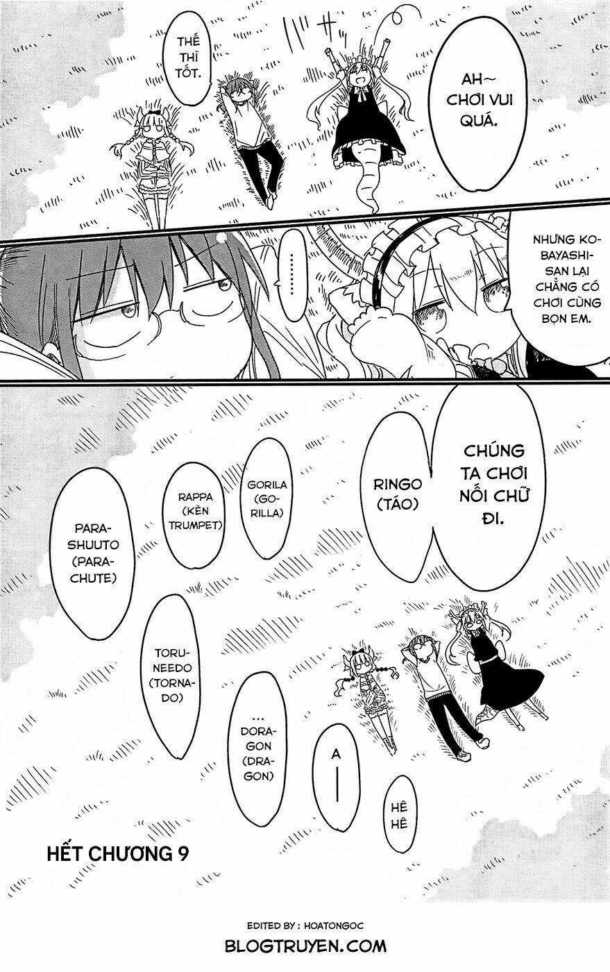 Cuộc Sống Trả Ơn Của Nàng Rồng Tohru! Chapter 9 trang 11