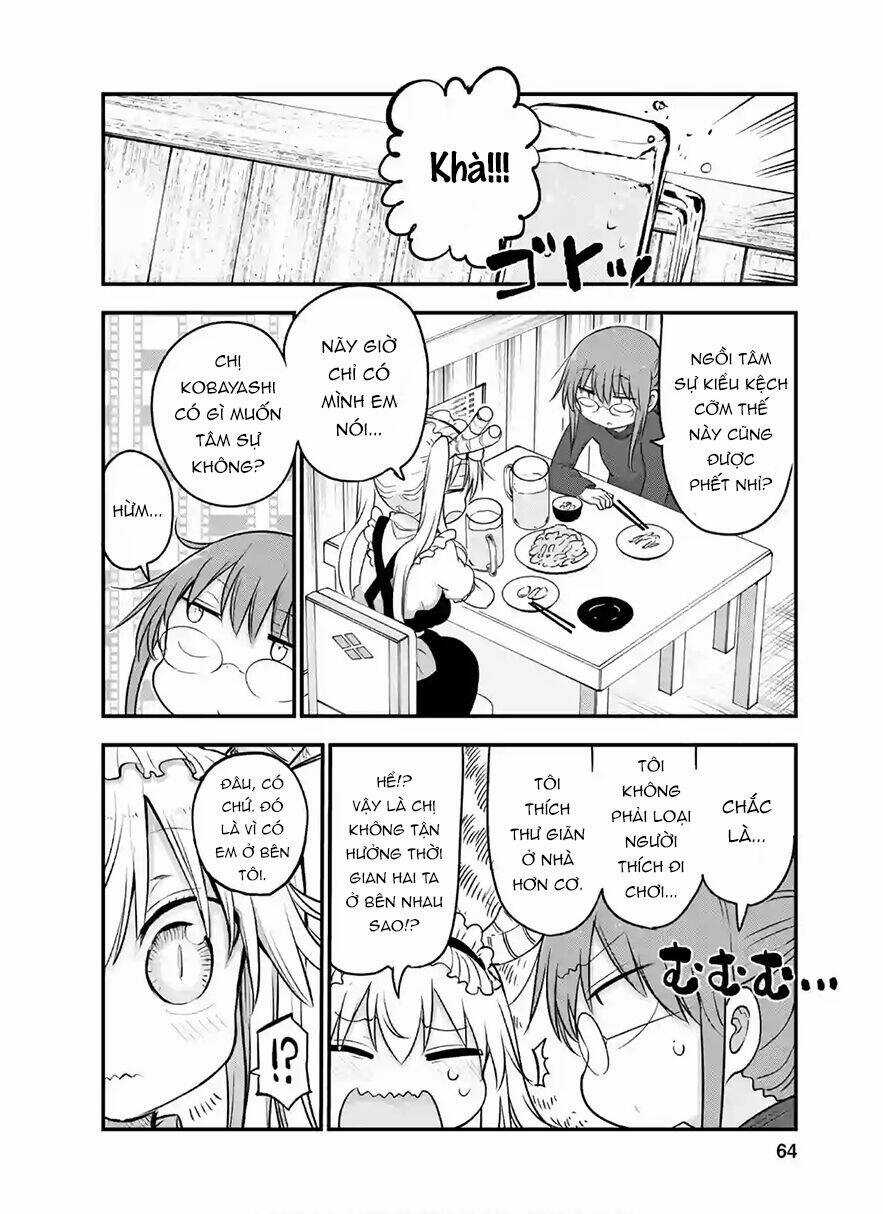 Cuộc Sống Trả Ơn Của Nàng Rồng Tohru! Chapter 91 trang 12