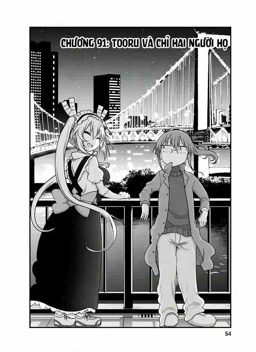 Cuộc Sống Trả Ơn Của Nàng Rồng Tohru! Chapter 91 trang 2