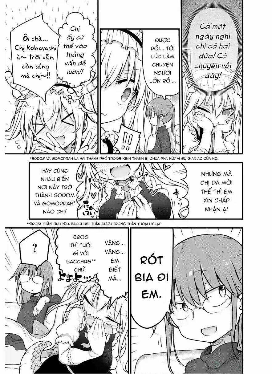 Cuộc Sống Trả Ơn Của Nàng Rồng Tohru! Chapter 91 trang 3