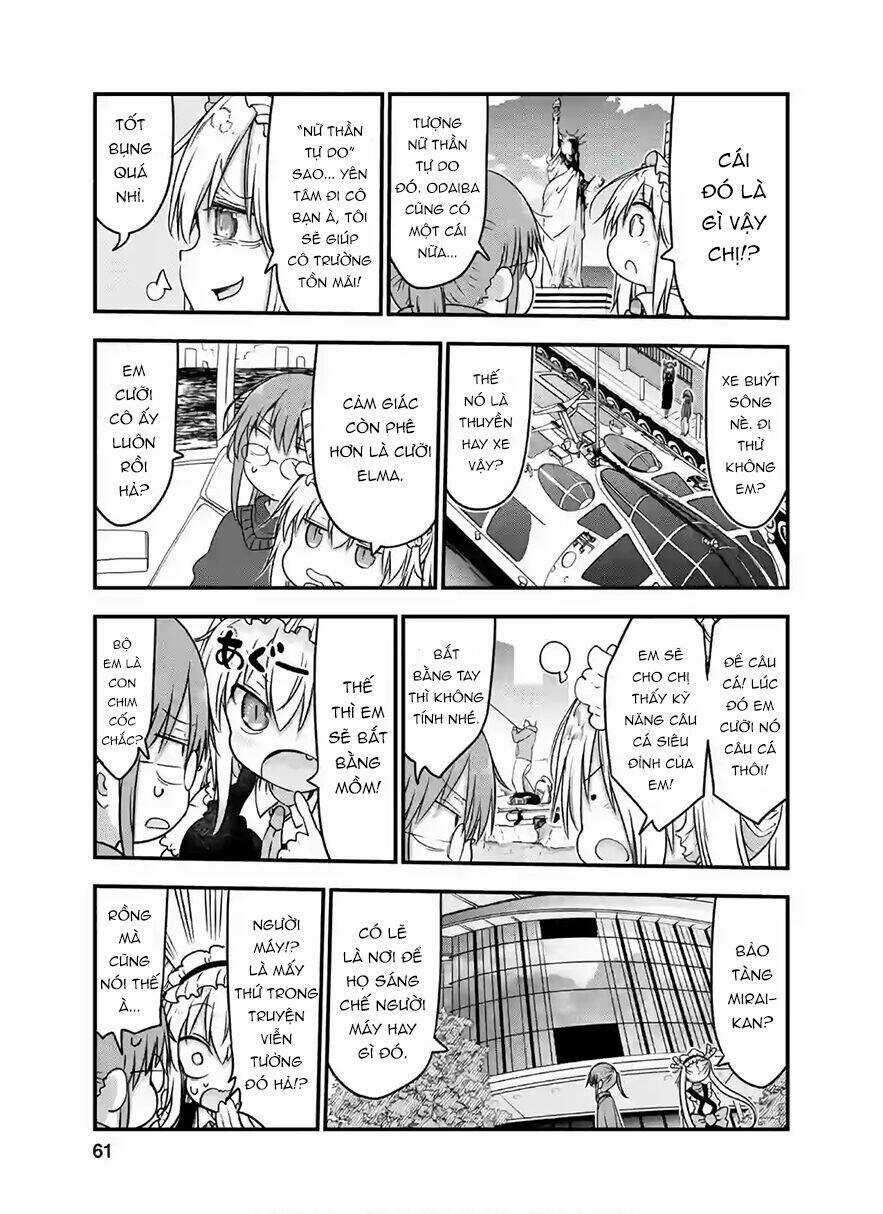 Cuộc Sống Trả Ơn Của Nàng Rồng Tohru! Chapter 91 trang 9