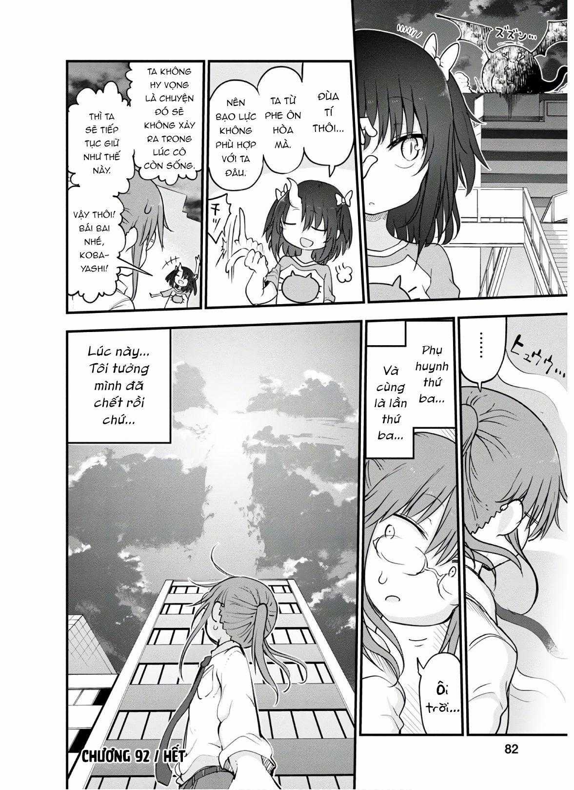 Cuộc Sống Trả Ơn Của Nàng Rồng Tohru! Chapter 92: "Terne và Elma" trang 14