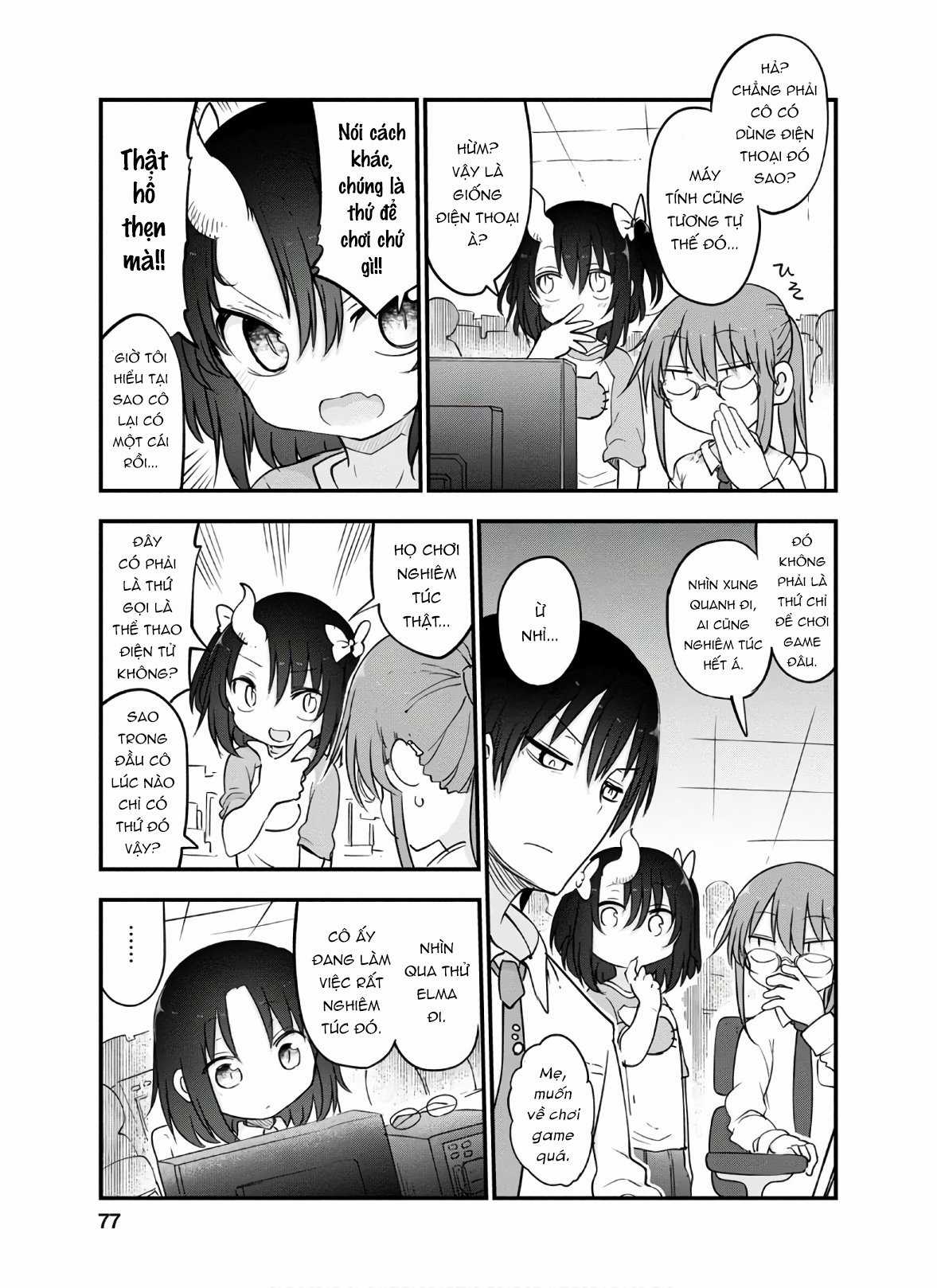 Cuộc Sống Trả Ơn Của Nàng Rồng Tohru! Chapter 92: "Terne và Elma" trang 9