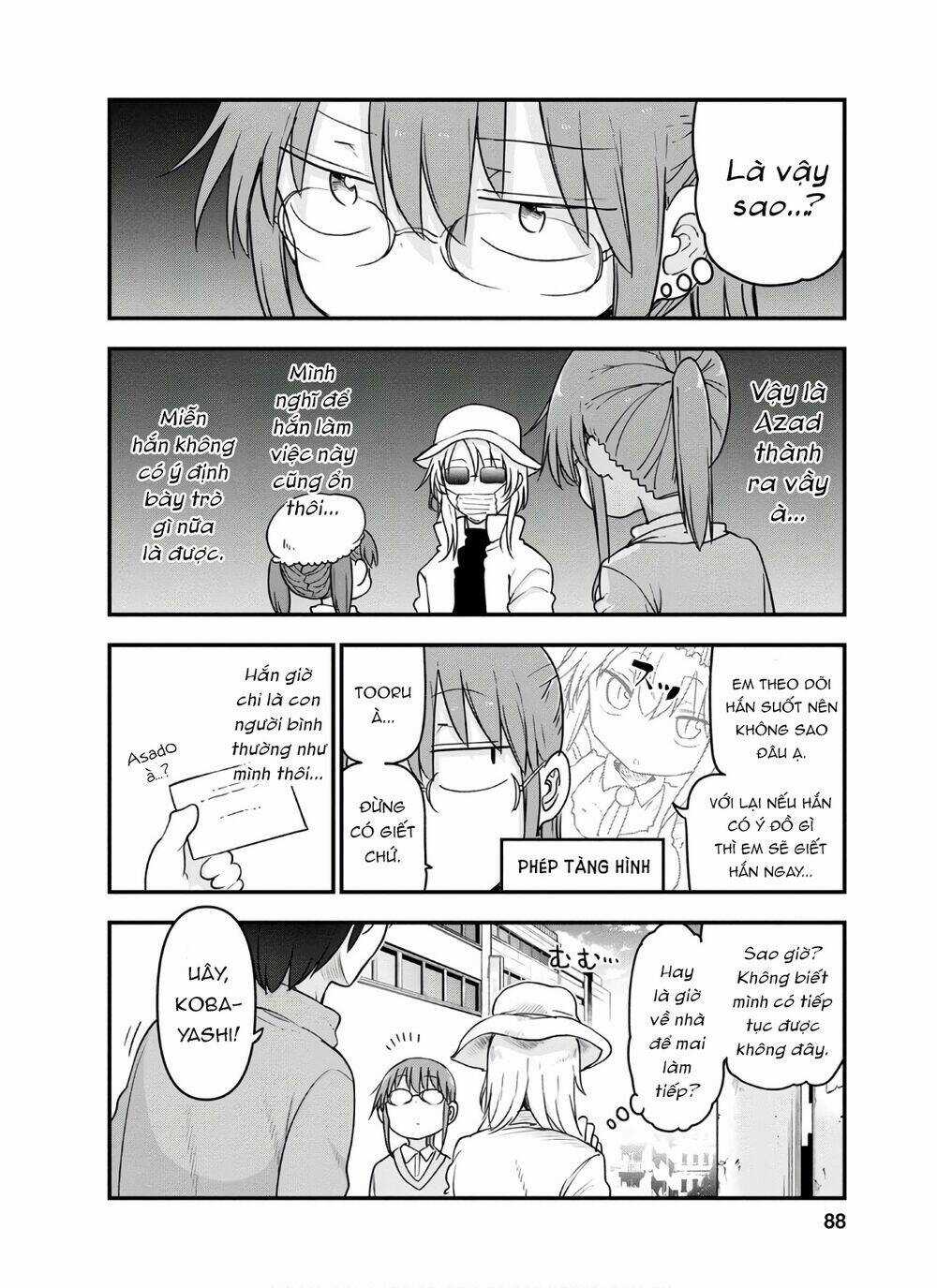 Cuộc Sống Trả Ơn Của Nàng Rồng Tohru! Chapter 93 trang 4