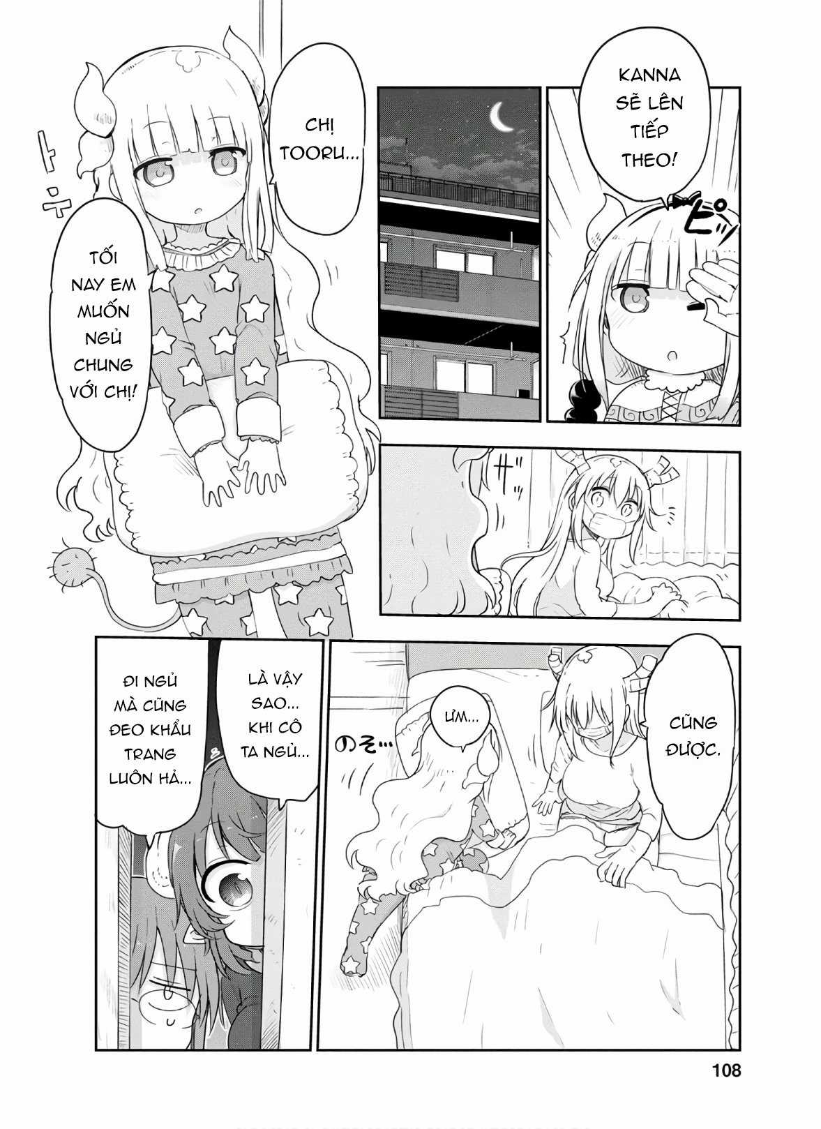 Cuộc Sống Trả Ơn Của Nàng Rồng Tohru! Chapter 94: "Tooru và vảy mọc ngược" trang 8