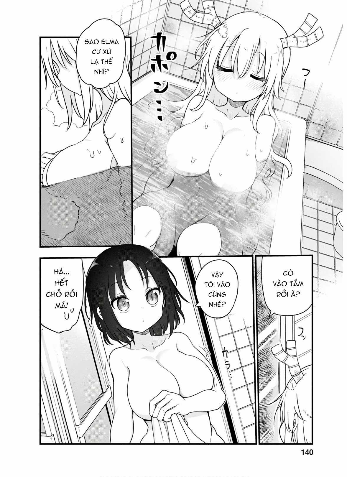 Cuộc Sống Trả Ơn Của Nàng Rồng Tohru! Chapter 96: "Tooru và Elma [Phần 3]" trang 10