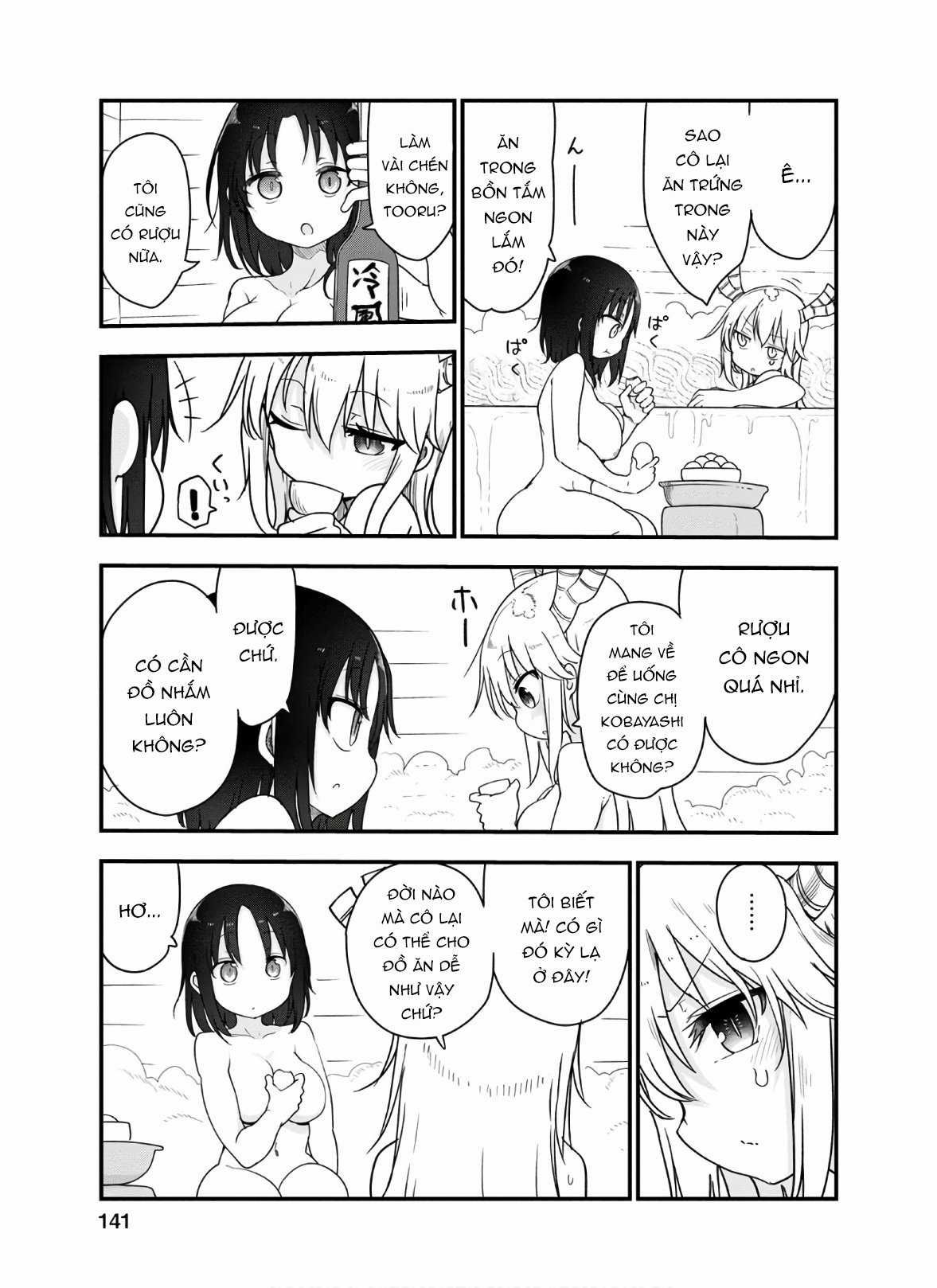 Cuộc Sống Trả Ơn Của Nàng Rồng Tohru! Chapter 96: "Tooru và Elma [Phần 3]" trang 11