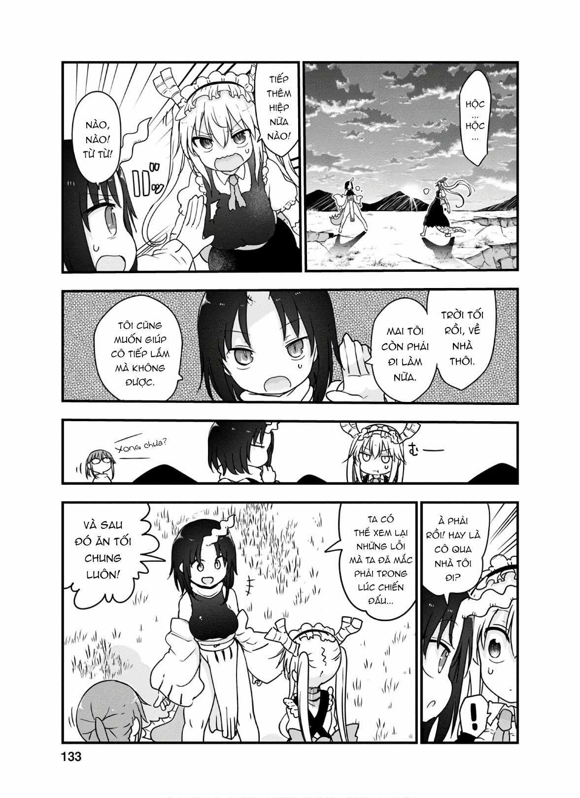 Cuộc Sống Trả Ơn Của Nàng Rồng Tohru! Chapter 96: "Tooru và Elma [Phần 3]" trang 3