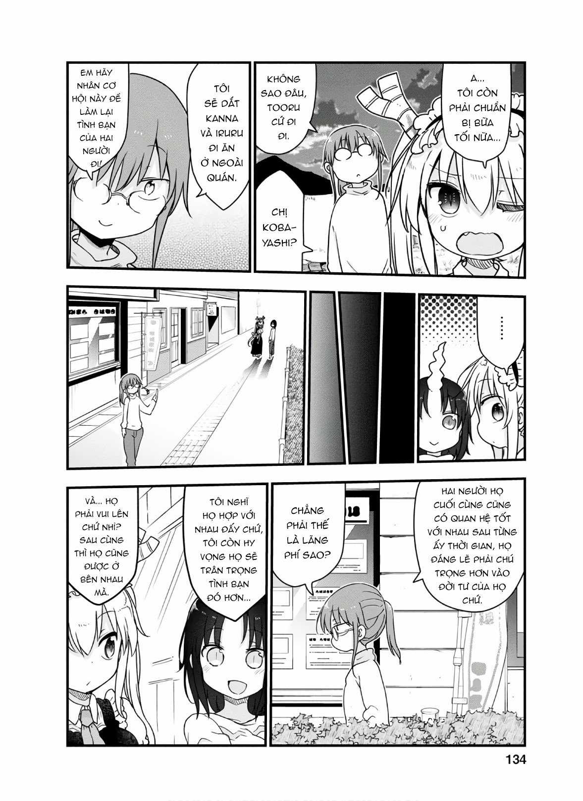 Cuộc Sống Trả Ơn Của Nàng Rồng Tohru! Chapter 96: "Tooru và Elma [Phần 3]" trang 4