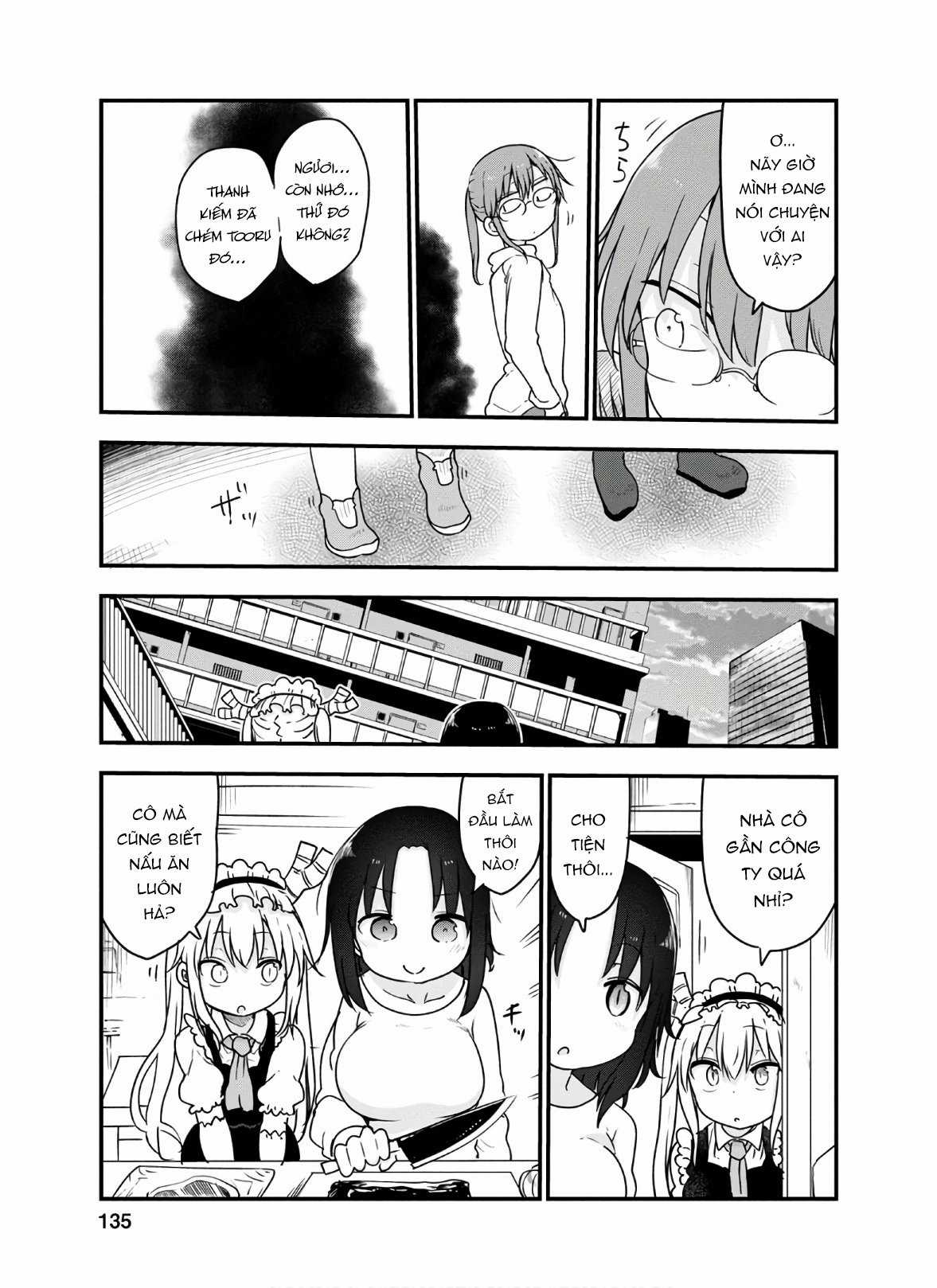 Cuộc Sống Trả Ơn Của Nàng Rồng Tohru! Chapter 96: "Tooru và Elma [Phần 3]" trang 5