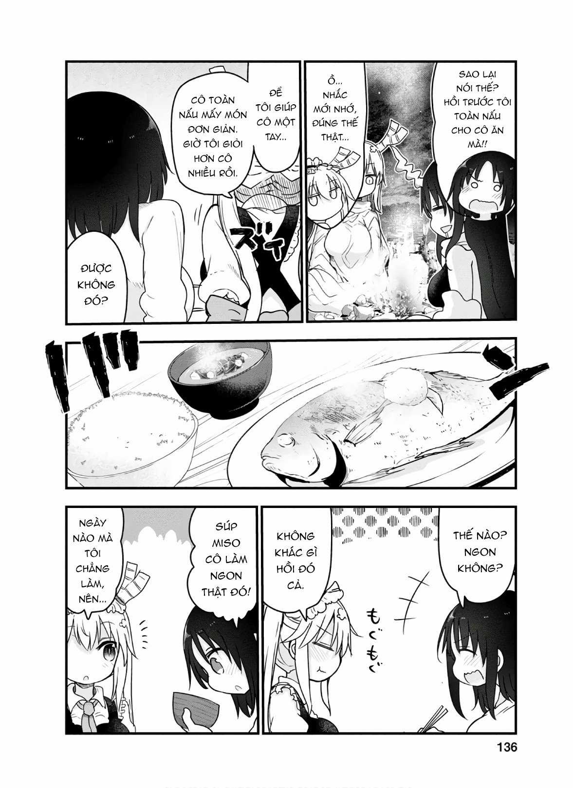 Cuộc Sống Trả Ơn Của Nàng Rồng Tohru! Chapter 96: "Tooru và Elma [Phần 3]" trang 6