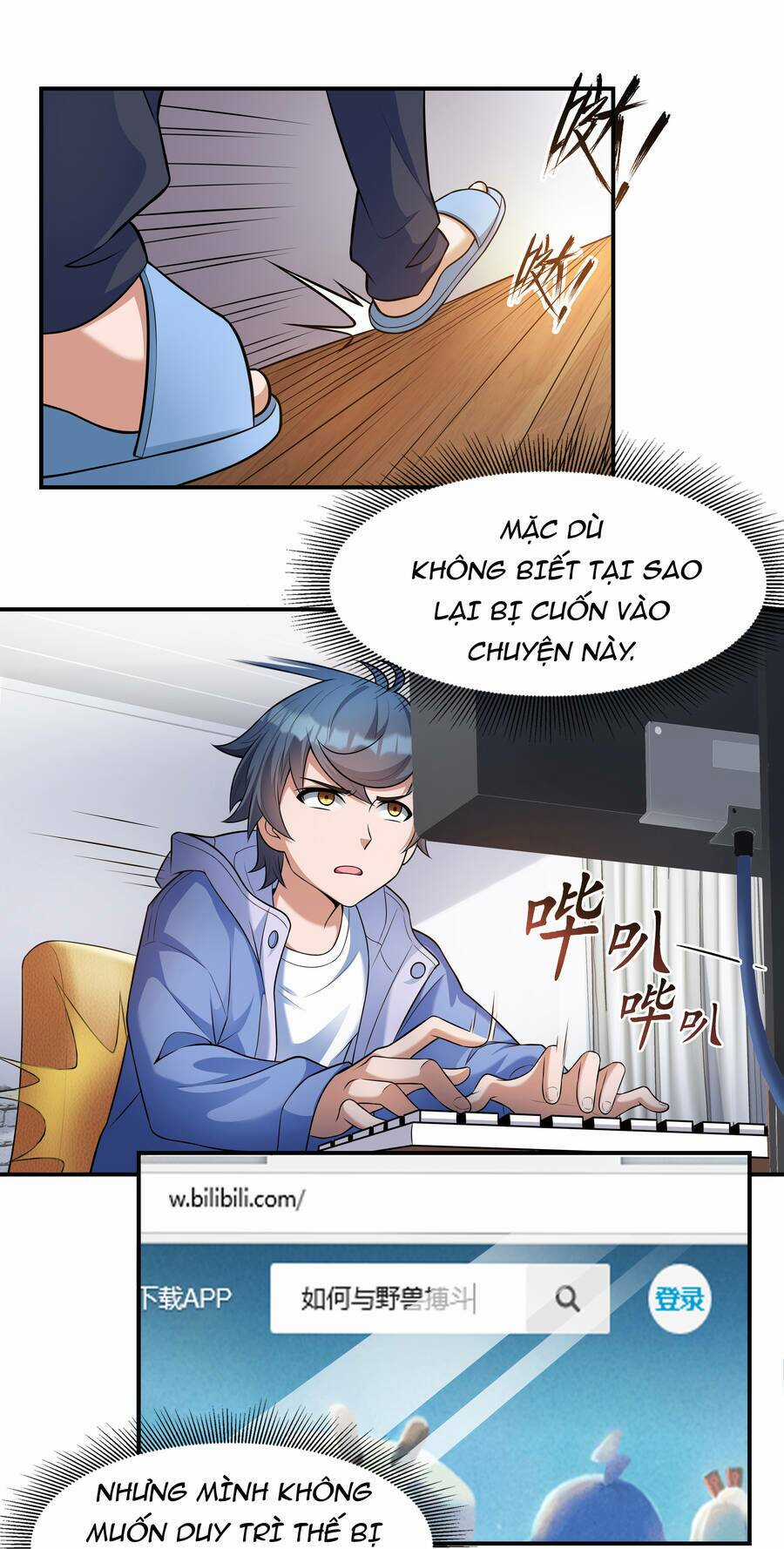 Cuộc Sống Treo Máy Chapter 4 trang 9