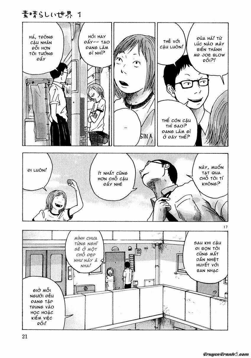 Cuộc sống tươi đẹp tại Tokyo Chapter 1 trang 21